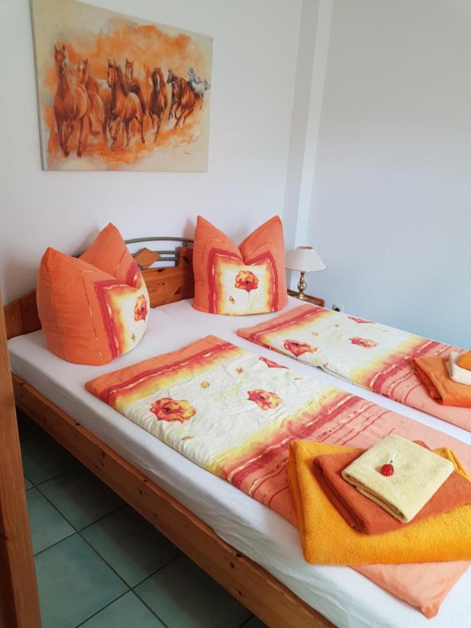 Ferienwohnung Burgenblick Thale Bagian luar foto