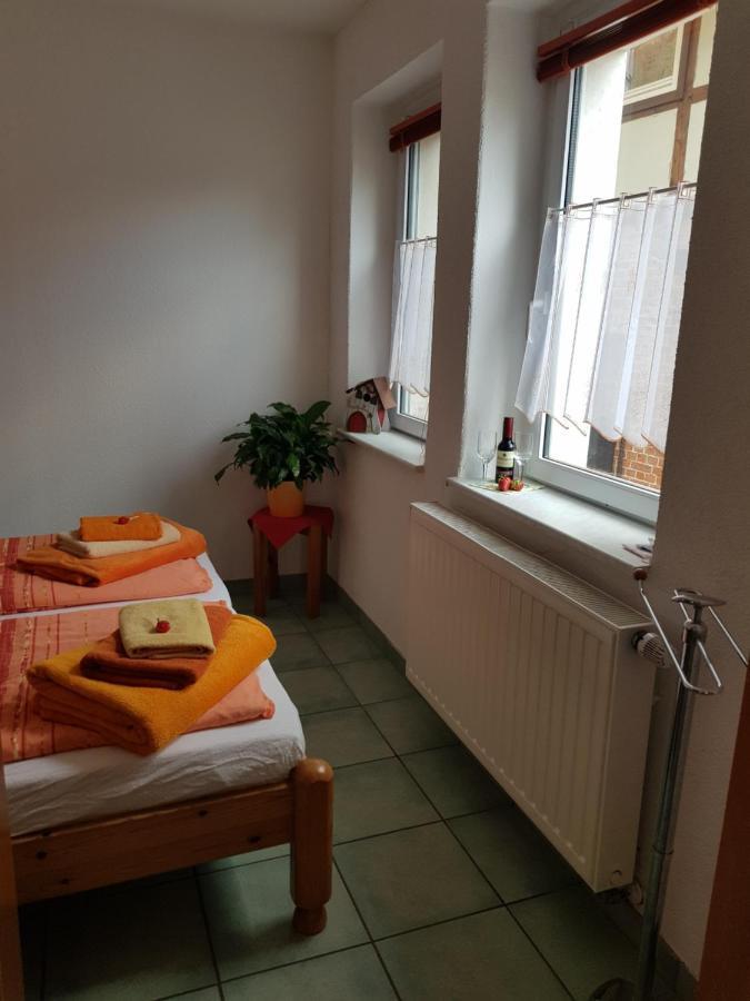 Ferienwohnung Burgenblick Thale Bagian luar foto