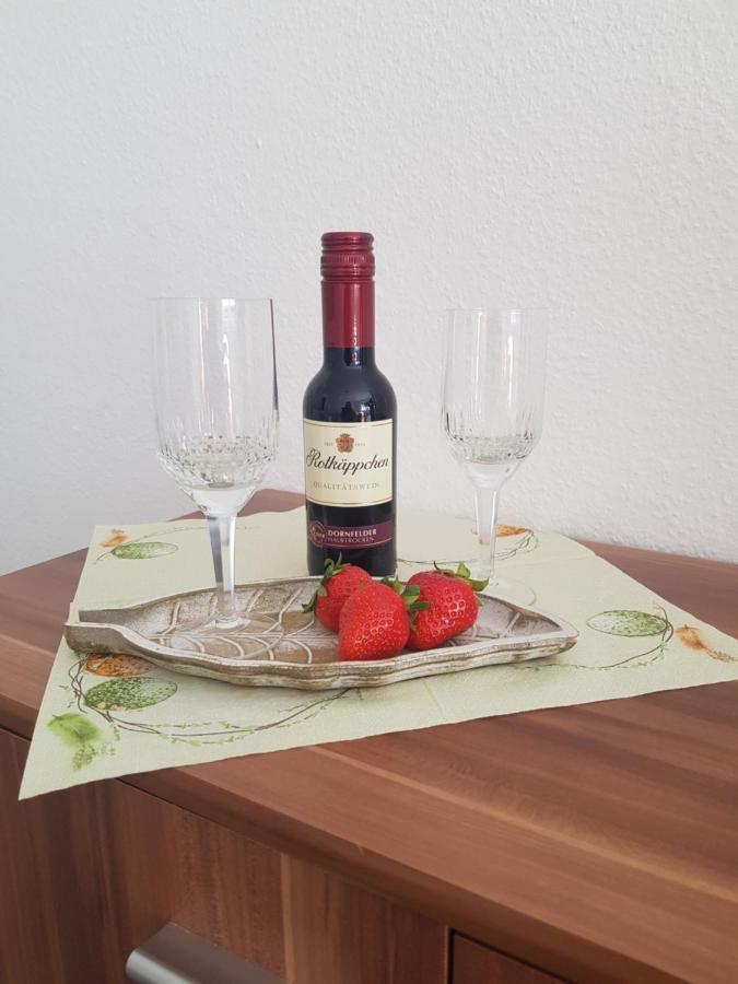 Ferienwohnung Burgenblick Thale Bagian luar foto