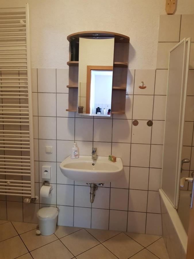 Ferienwohnung Burgenblick Thale Bagian luar foto