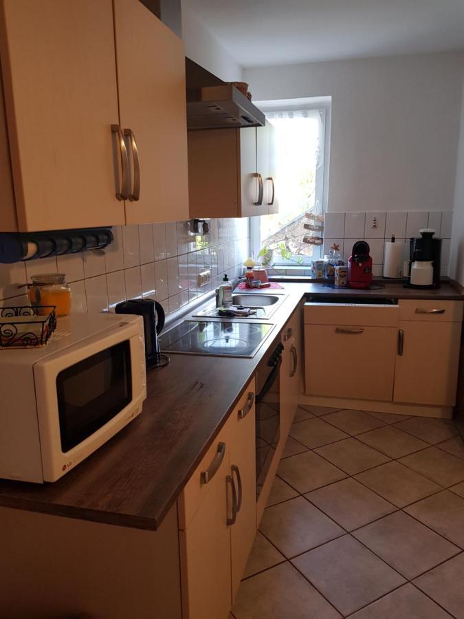 Ferienwohnung Burgenblick Thale Bagian luar foto